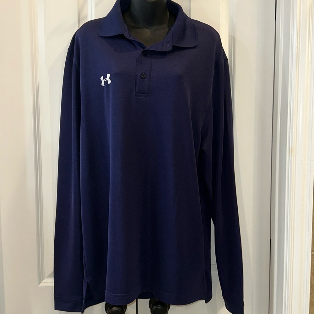 Men’s Long Sleeve Under Armour collar shirt